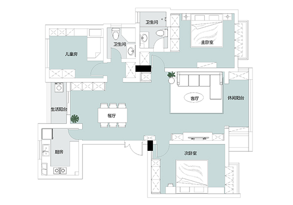 家裝裝修設計效果圖